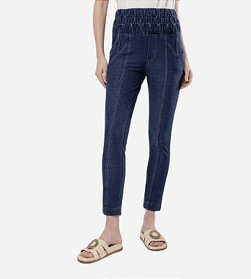 Calça Viviane com elástico na cintura Comfy