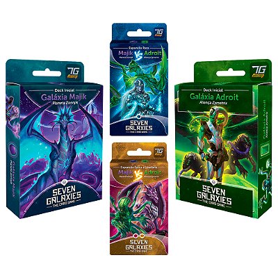 Seven Galaxies: Coleção Completa Majik vs. Adroit