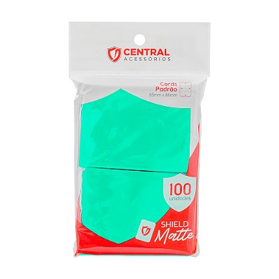 Shield Matte Menta Central (100 Sleeves)