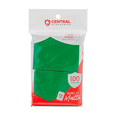Shield Matte Verde Central (100 Sleeves)