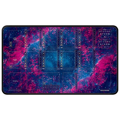 Seven Galaxies: Playmat Neutro Galáctico com Borda Costurada