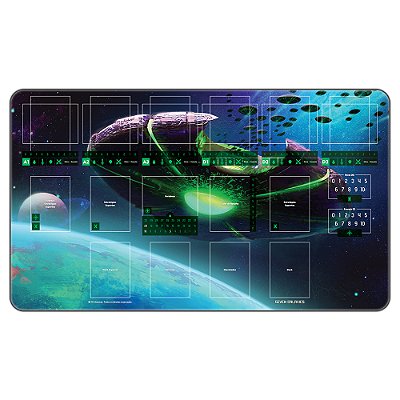 Seven Galaxies: Playmat Zyberion Nexus (Modo Frente de Combate)