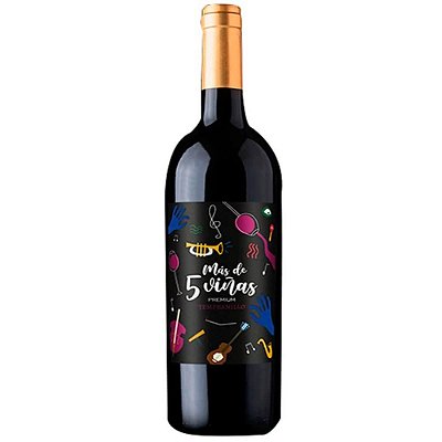 Vinho Tinto Más de Cinco Viñas Premium Tempranillo