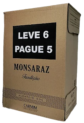 Vinho Tinto Carmim Monsaraz DOC Pack Leve 6, Pague 5