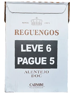 Vinho Tinto Carmim Reguengos DOC Pack Leve 6, Pague 5