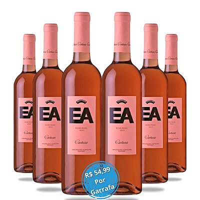 Kit 6 Vinhos Rosé EA Cartuxa