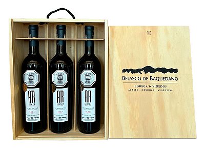 Vinho Tinto Belasco Pack Ar Guentota Caixa c/ 3und