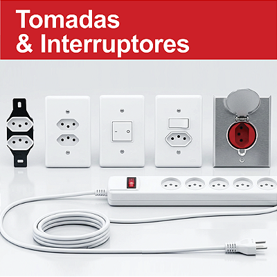 Interruptores e tomadas