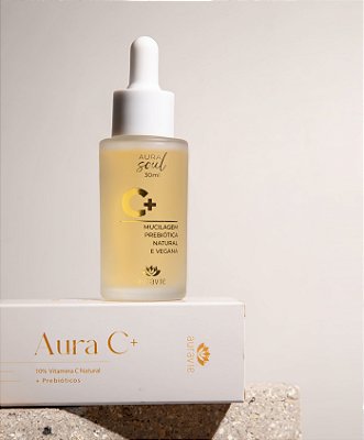 Serum Facial Solução de Vitamina C 10% -  Natural e Vegana - 30ml