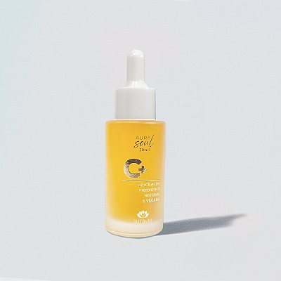 Serum Facial Solução de Vitamina C 10% -  Natural e Vegana - 30ml