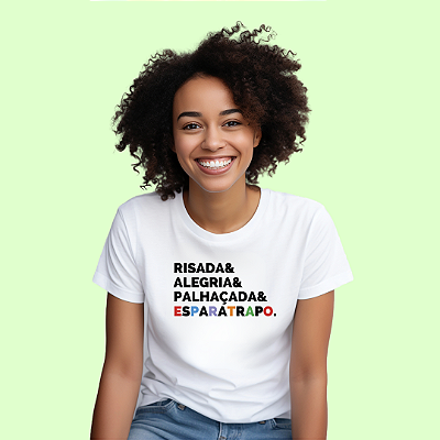 Camiseta Manifesto da Alegria