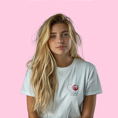 Camiseta Todo riso é uma prece