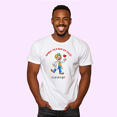 Camiseta Dr. Trapinho – Espalhe Alegria com a Turma do Riso