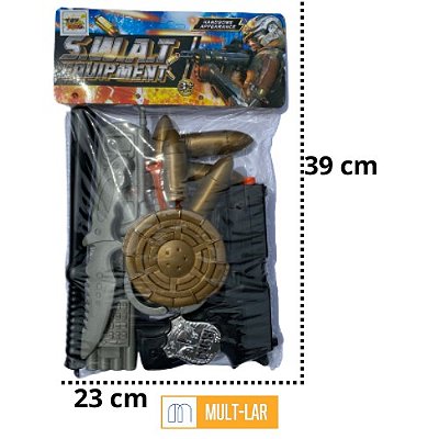 KIT POLICIAL COM 16 PEÇAS TK-1680