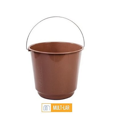 BALDE 10 LITROS COM ALÇA DE FERRO BF10