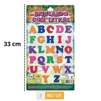 CARTELA BRINCANDO COM LETRAS 332