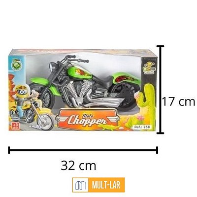 MOTO CHOPPER NA CAIXA 258