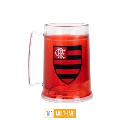 CANECA COM GEL CONGELANTE FLAMENGO