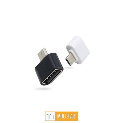 ADAPTADOR CONVERSOR MICRO V8 MACHO X USB FÊMEA SX-ZJ19