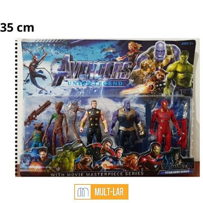 HEROI VINGADORES CARTELA COM 4 UNIDADES 89007