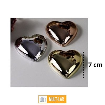 ENFEITE DECORATIVO CORAÇAO METADE CZ19464
