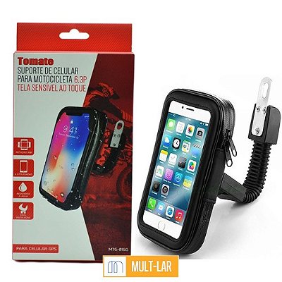 SUPORTE DE CELULAR PARA MOTO 6.3 POLEGADAS MTG-016A