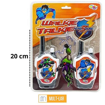 WALKIE TALKIE CARTELA COM 2 UNIDADES WB5252