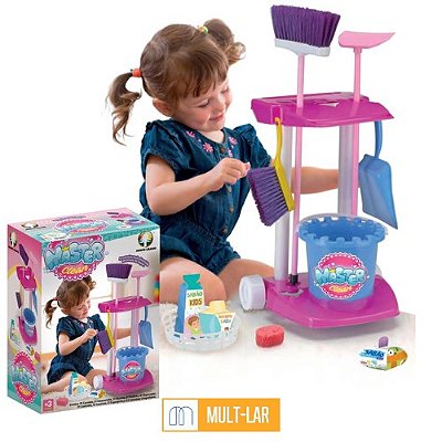 KIT DE LIMPEZA INFANTIL MASTER CLEAN 4355