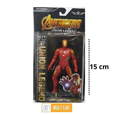 BONECO HERÓI VINGADOR NA CARTELA