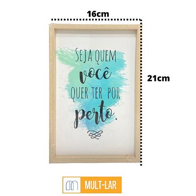 QUADRO DECORATIVO 21X16CM QR19104