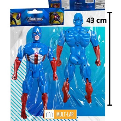 HERÓI CAPITAO AMERICA 43 CM 1941