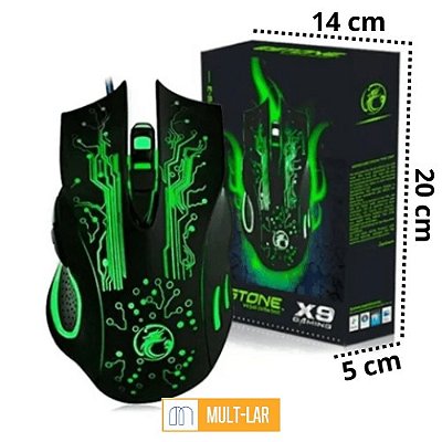 MOUSE GAMER COM FIO KA-619
