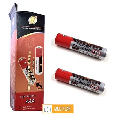 PILHA AAA BLISTER COM 60 UNIDADES FU111
