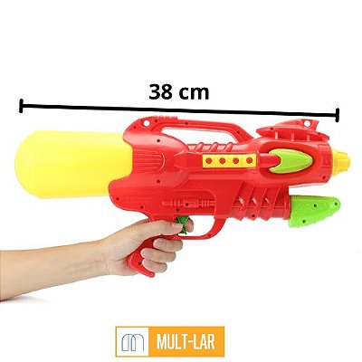 Arminha Pistola Brinquedo Lança Dardo Super Air Com Som 20Cm em