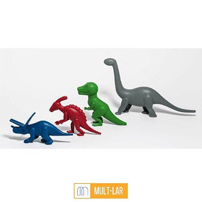 DINOSSAURO AMIGOSSAURO DN08 PACOTE COM 4 UNIDADES