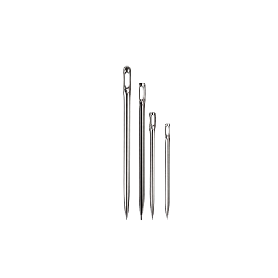 AGULHA DE COSTURAR SACO KIT COM 4 UNIDADES EL11005