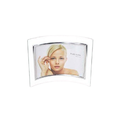 PORTA RETRATO DE VIDRO CURVO 10 X 15 CM HORIZONTAL RJP8340