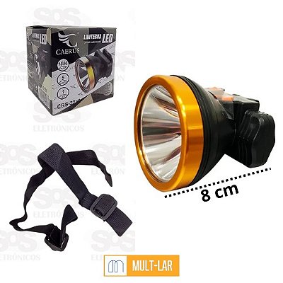 LANTERNA DE CABECA 5 W RECARREGÁVEL CRS-3230