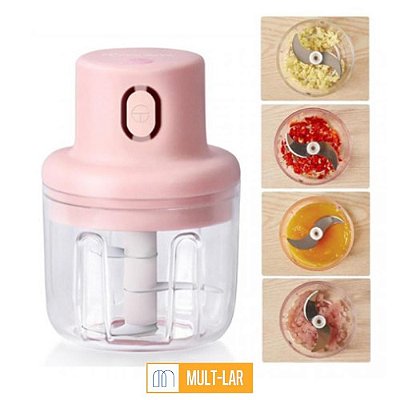 PROCESSADOR DE ALIMENTOS RECARREGÁVEL 250ML LE-783