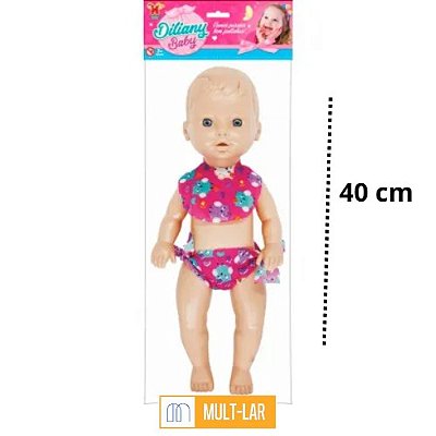 BONECA DILIANY BABY NA SOLAPA 9553