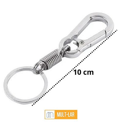 CHAVEIRO METAL CARTELA COM 10 UNIDADES G61011901