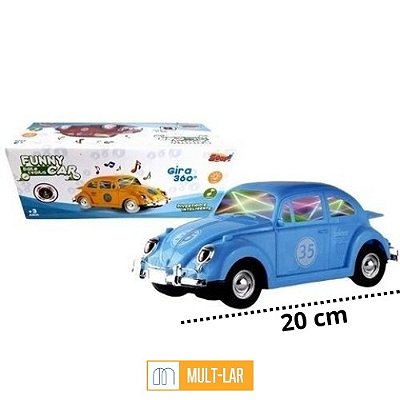 CARRINHO FUSCA A PILHA TK-1859
