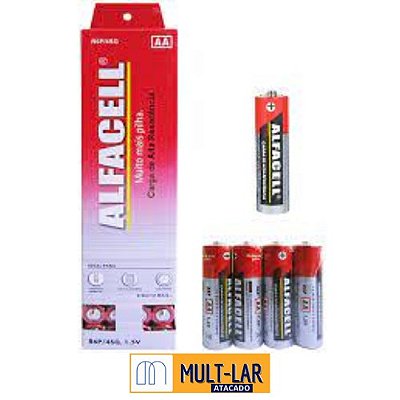PILHA AA CAIXA COM 60 UNIDADES R6P/4SG