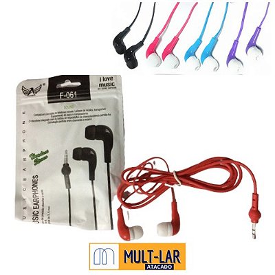 FONE SEM MICROFONE F-061