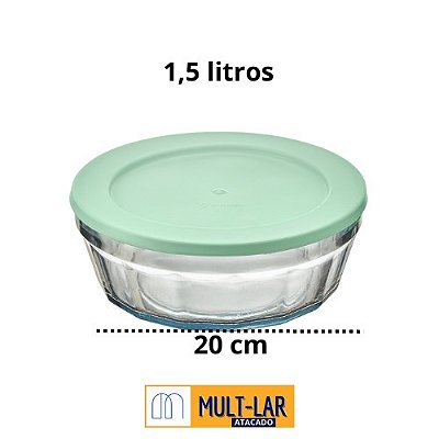 TIGELA LAGUNA 1,5 LITROS COM TAMPA 3100