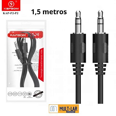 CABO P2 X P2 1,5 METROS KAP-P2-P2