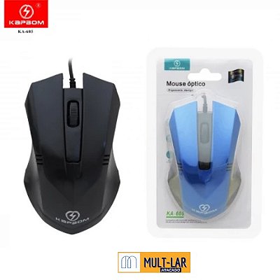 MOUSE COM FIO KA-605