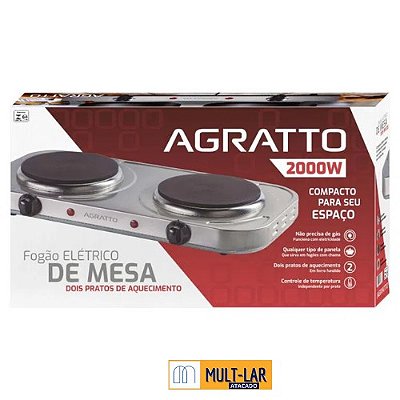 FOGAO ELETRICO DE MESA 127V 2000W