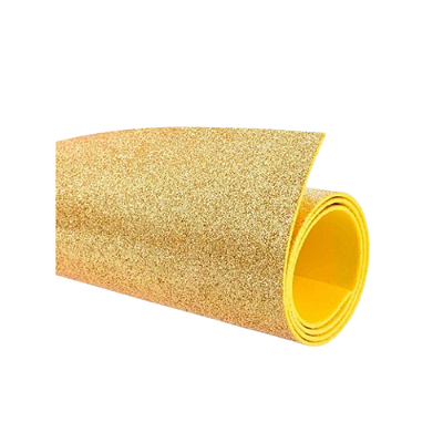 EVA GLITER OURO COM 5 FOLHAS 40X60CM 1715078