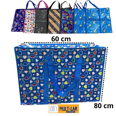SACOLA DE PLASTICO 80X60X27CM 8277